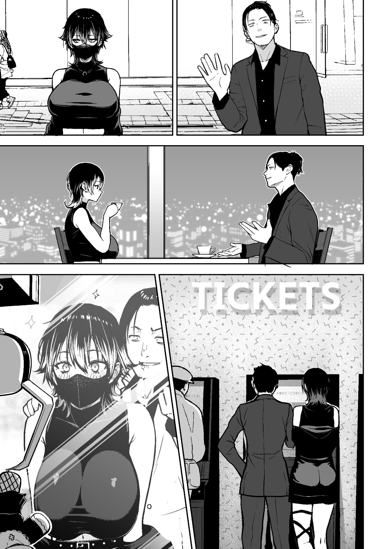 Hentai Manga Comic-The real thing is finally happening - a downer girl-Read-4